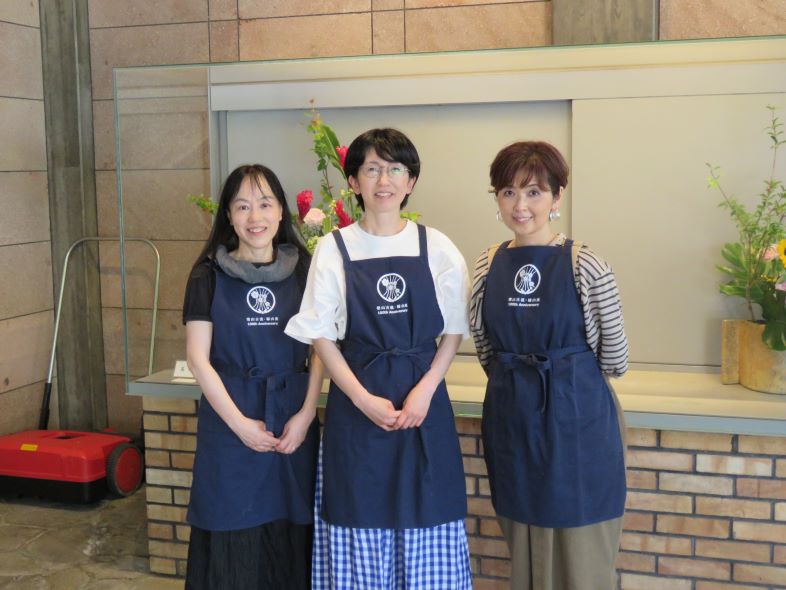 ６月７日（土）の生け花（柴山古流・縁山流 代表 濱中 冷雅 先生）